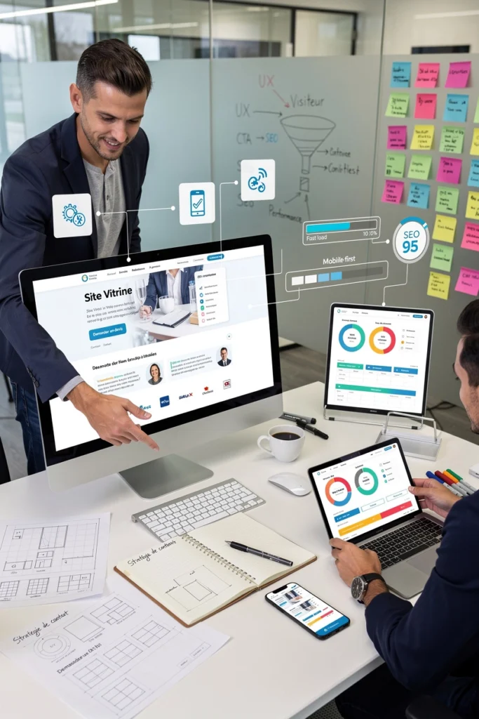 création d’un site vitrine optimisé création d’un site vitrine optimisé